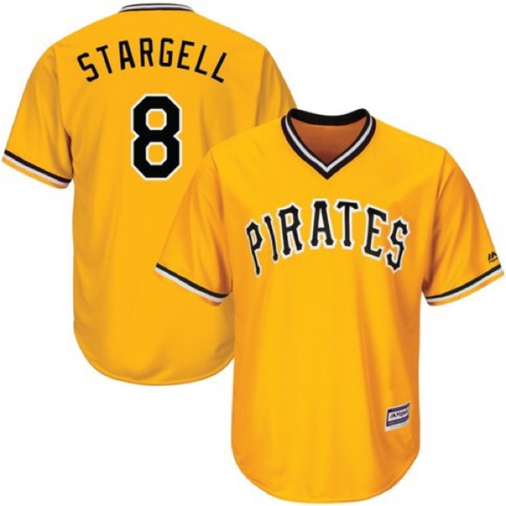 Willie Stargell 1979 Gold Jersey